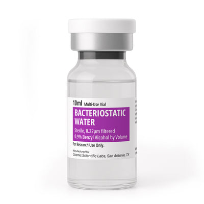 bacteriostatic water - 10ml - premium research solution with third-party COA