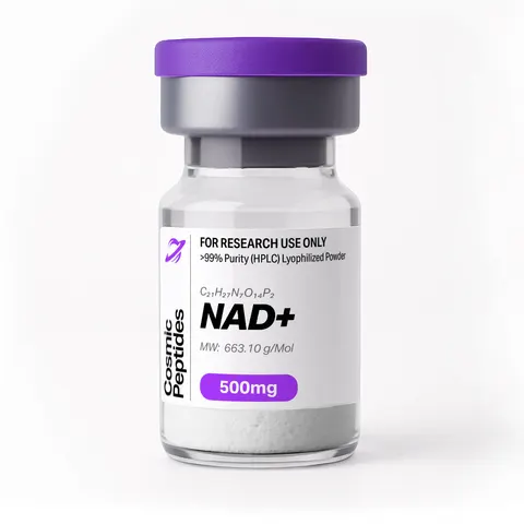 NAD+ - 99.8% purity research peptide with COA