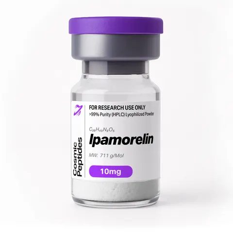 Ipamorelin - 99.8% purity research peptide with COA