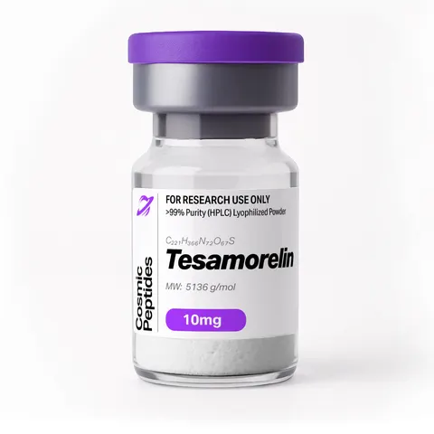 Tesamorelin - 99.74% purity research peptide with COA